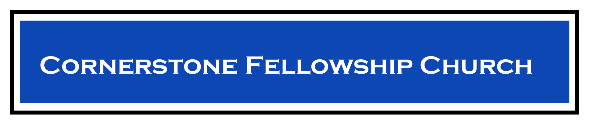 Cornerstone Fellowship 2